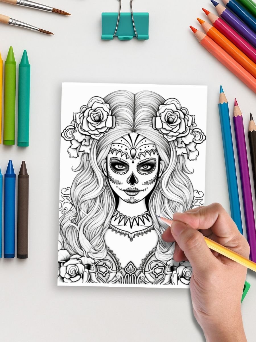 Sugar Skull Queens – 50 Feminine Skull Designs - Image 5