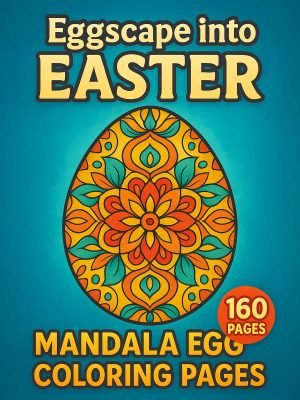 Eggscape into Easter &ndash; 160 Mandala Easter Egg Pages
