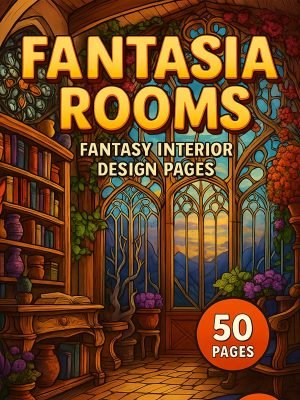 Fantasia Rooms – 50 Fantasy Interior Design Pages