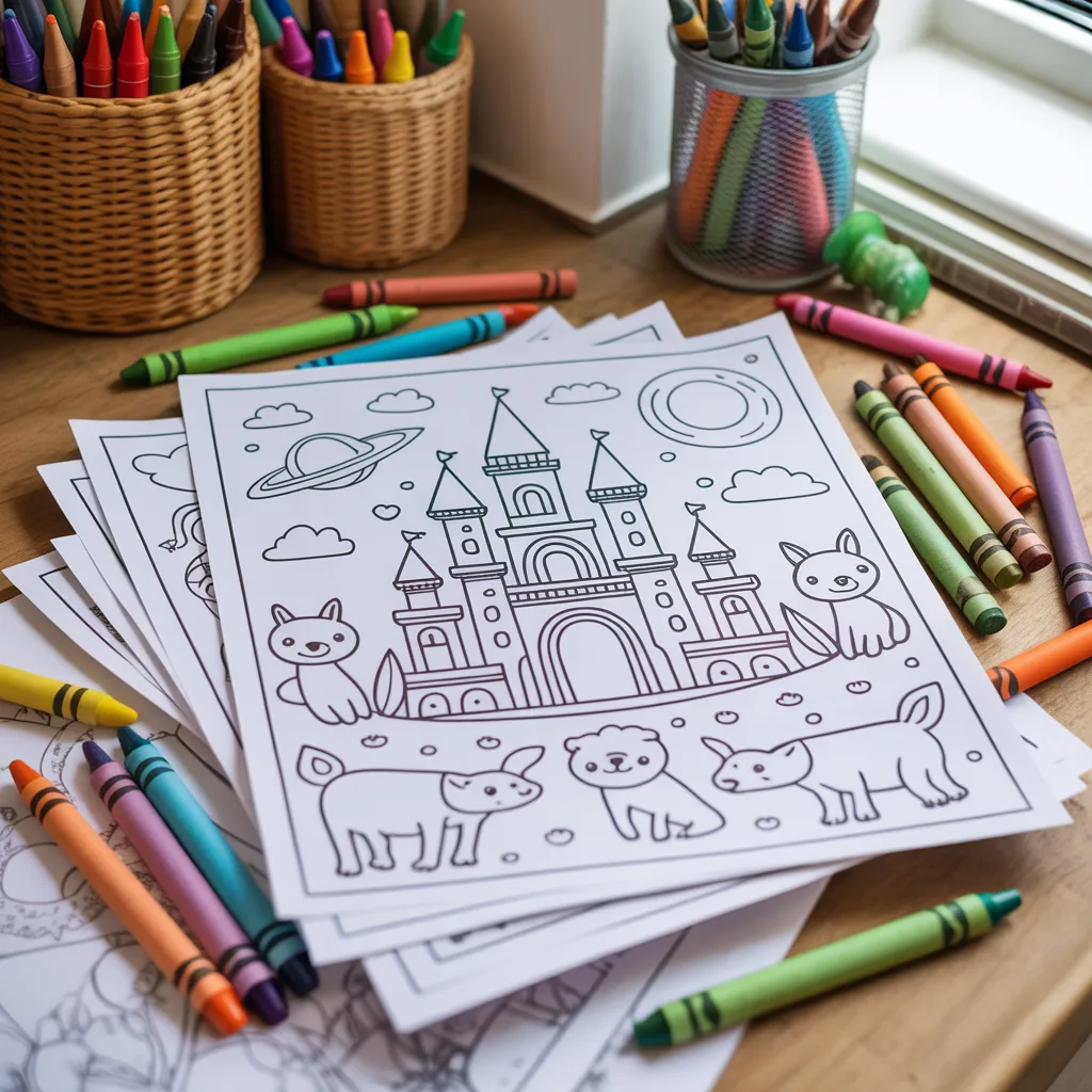 To show printed pages